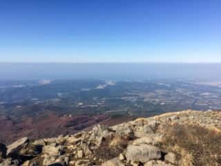 岩木山 山頂からの景色