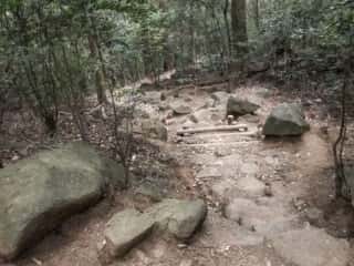 筑波山登山道