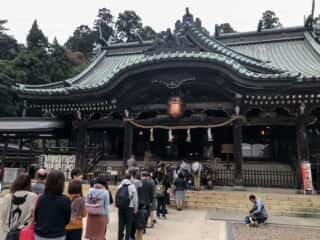 筑波山神社 拝殿