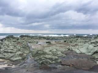 千畳敷海岸の光景