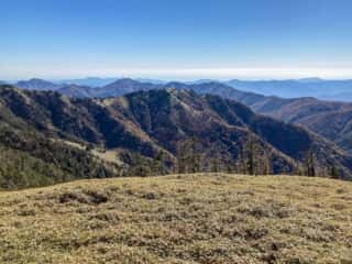 剣山 山頂からの景色