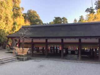 春日大社の幣殿・舞殿