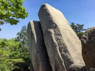 御在所岳 おばれ岩