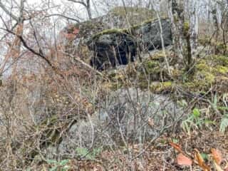 石上登山道