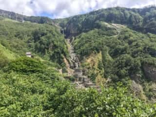 砂防新道 登山道