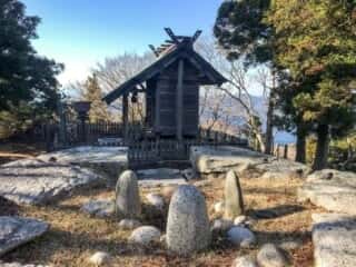大海祗神社奥の院　ストーンサークル