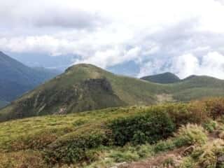 九重山 中岳山頂からの景色