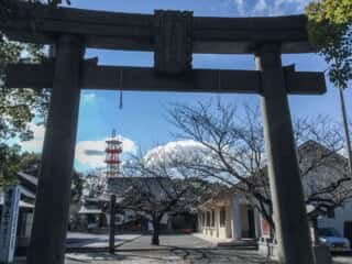 豊山八幡神社 鳥居
