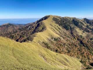剣山・次郎笈 登山道