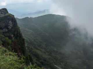 韓国岳からの景色