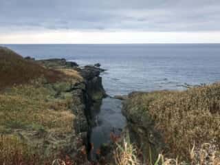 かもめ島　弁慶の足跡