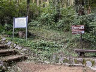 御嶽山 山道
