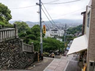 金刀比羅宮への道