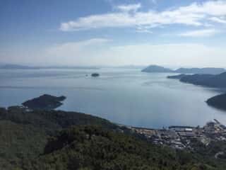 洞雲山 (夏至観音)からの景色