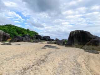 奄美大島 節田立神岩