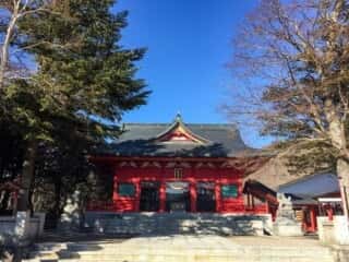 赤城神社 拝殿