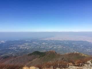岩木山 山頂からの景色