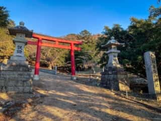 黄金山神社　表山道