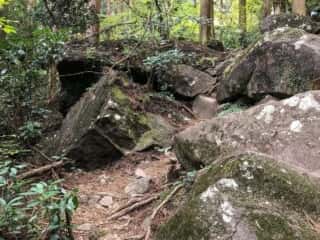 筑波山登山道