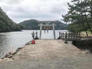 和多都美神社　5連の鳥居