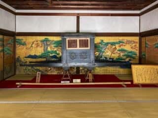大覚寺　大玄関（式台玄関）襖絵