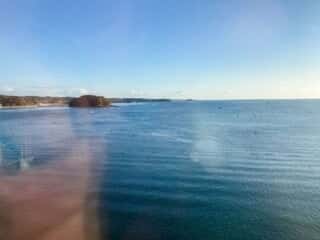 三陸の海を女川から望む