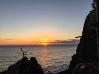 竹ヶ島 元旦の景色 2017