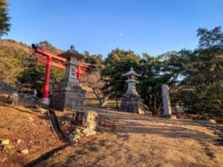 黄金山神社　表山道