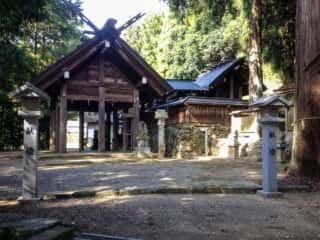 篠畑神社　境内　 (宇多佐佐波多宮比定地)