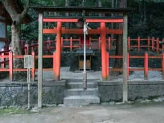 春日大社の若宮十五社のひとつ　佐良気神社