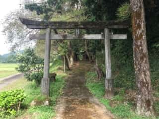 船木神社　参道