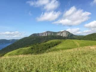 摩周岳登山道からの景色
