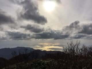 白神岳登山道からの景色