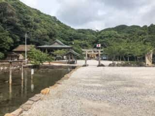 和多都美神社　5連の鳥居