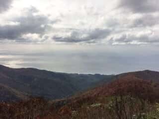 白神岳登山道からの景色