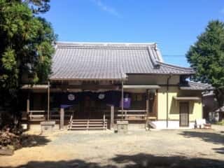 竹佐々夫江神社 拝殿 (佐佐牟江宮比定地)