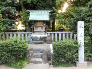 酒見神社 天王社 (中嶋宮比定地)