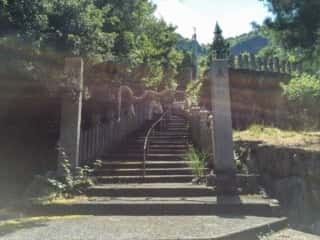 恵門之不動 参道