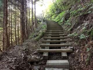 山上ヶ山上ヶ岳（大峯山）登山道