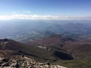 岩木山 山頂からの景色