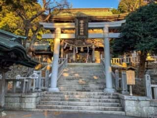 黄金山神社　鳥居