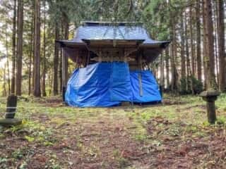 七高山神社 拝殿