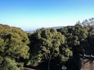 淡路島　岩上神社からの景色