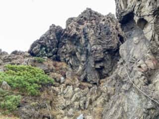 中岳登山道