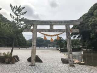 和多都美神社　5連の鳥居