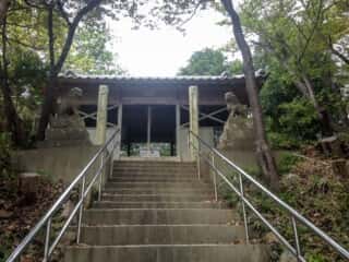 自凝神社（おのころ神社）拝殿