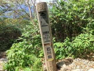 砂防新道 登山道