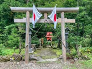 石神神社　八代龍神大神　青森