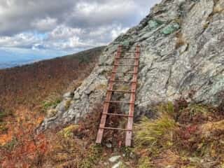 鶏頭山登山道