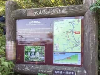 大山登山道
